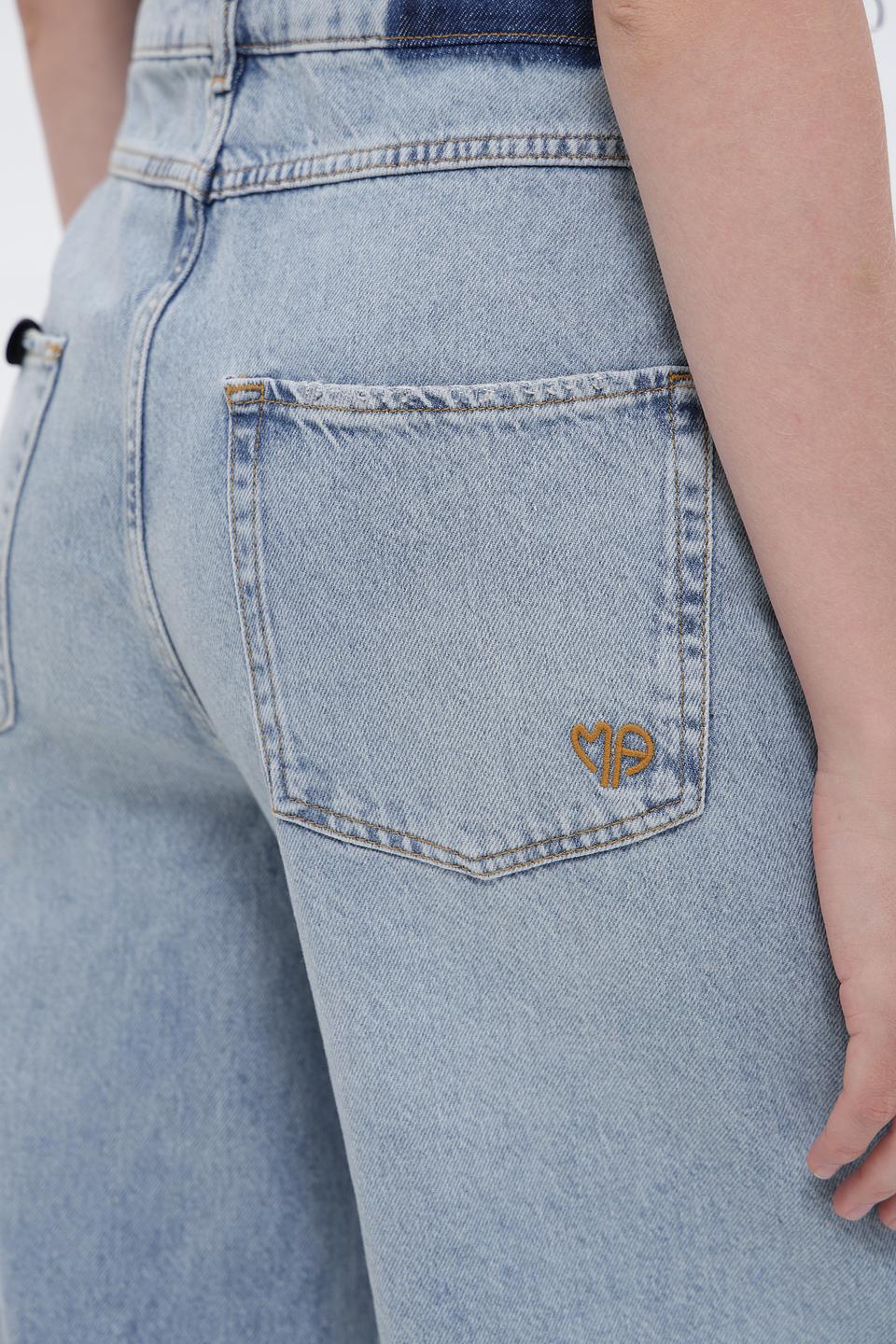 Джинсы клеш Marc Aurel голубые