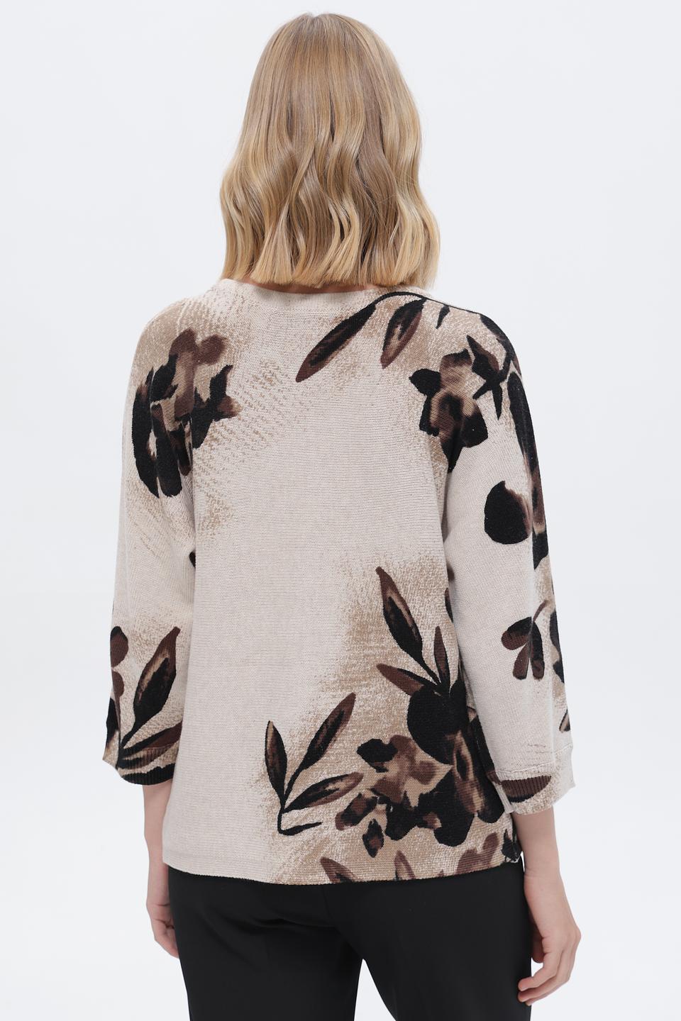 Пуловер Betty Barclay с цветочным принтом