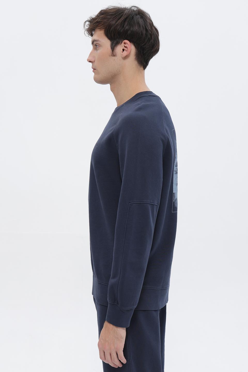 Джемпер Marc O Polo синий с принтом