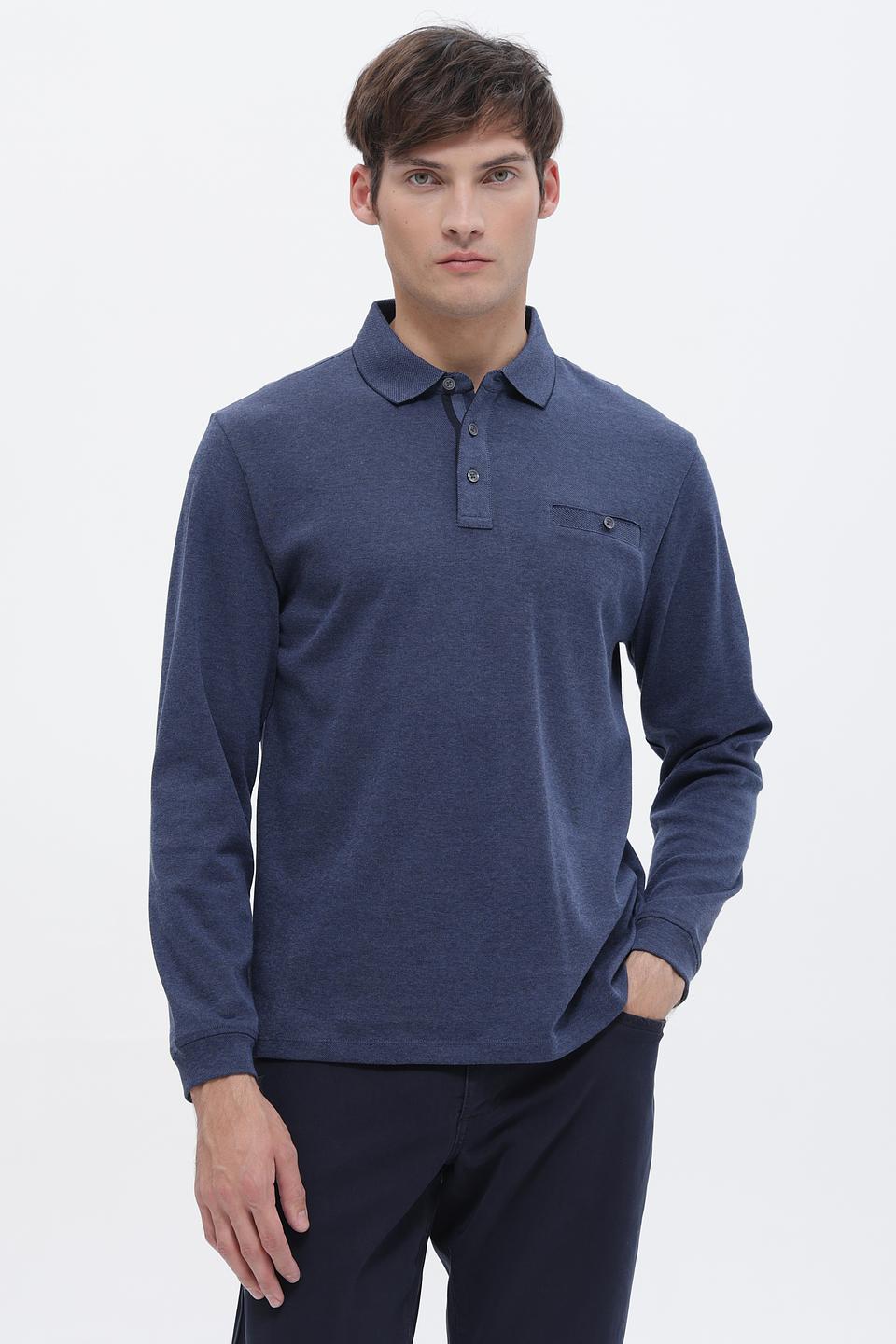 Поло Casa Moda с длинным рукавом