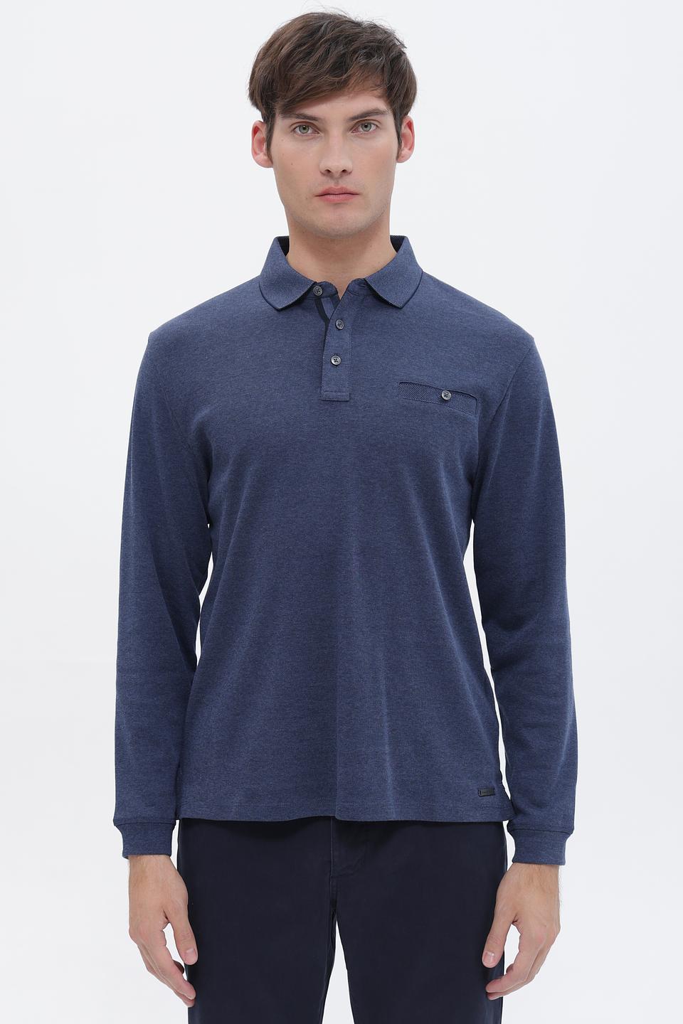 Поло Casa Moda с длинным рукавом