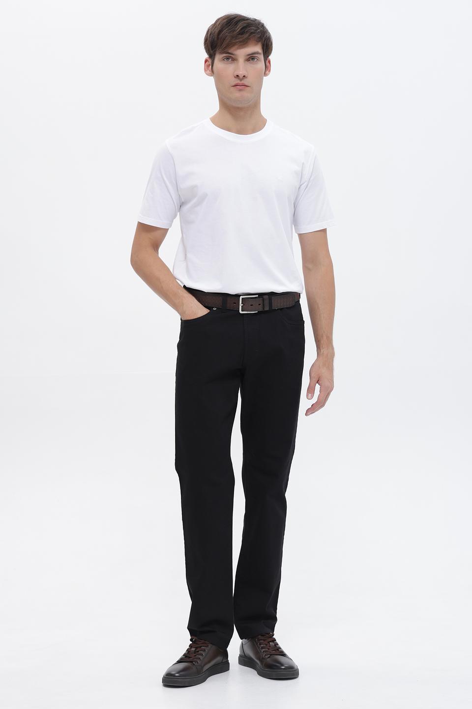 Ремень Bugatti ACC плетеный коричневый