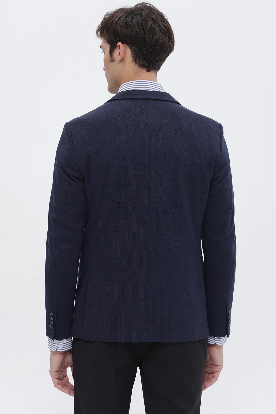 Пиджак Calamar синий приталенный