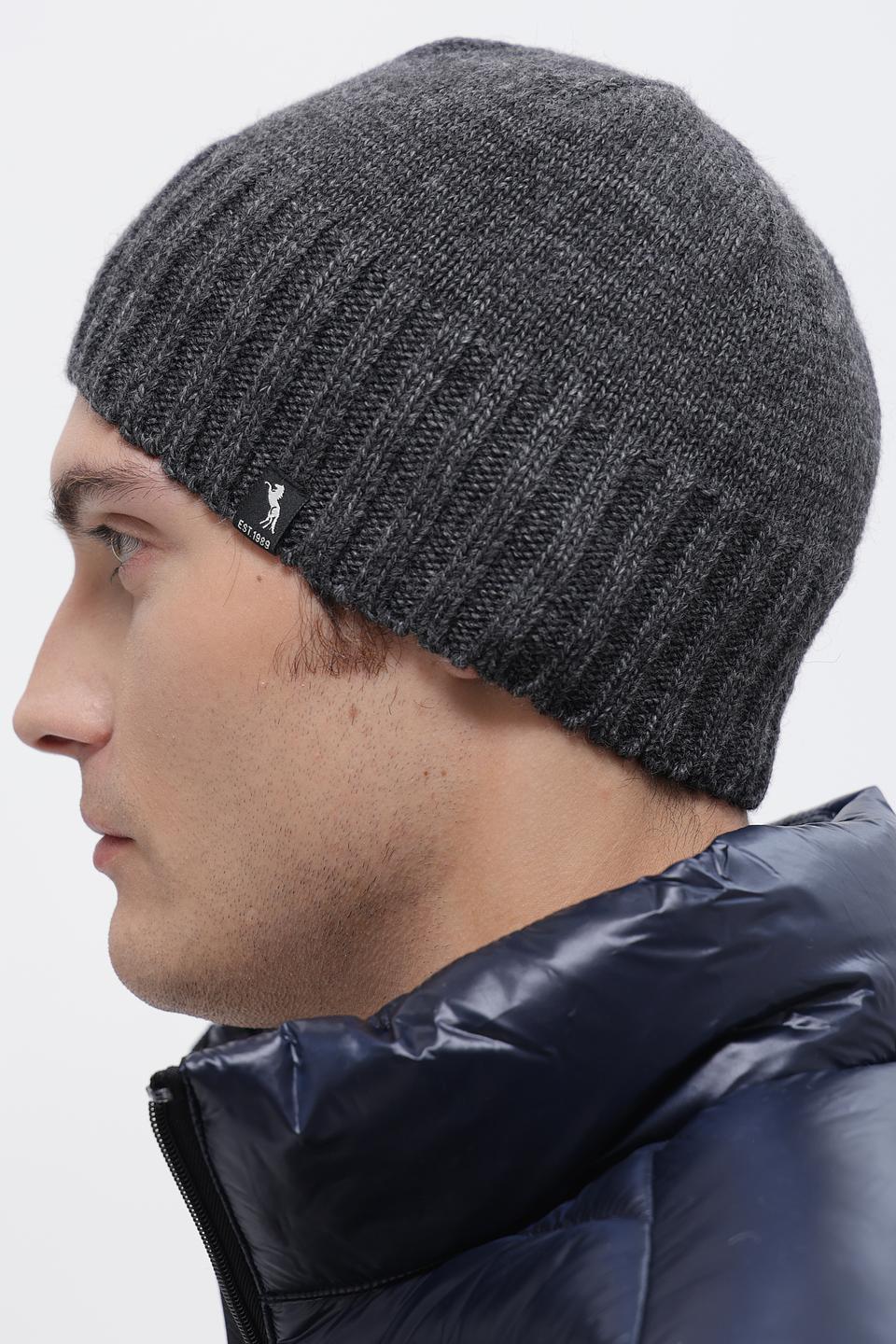 Шапка ADL man серая