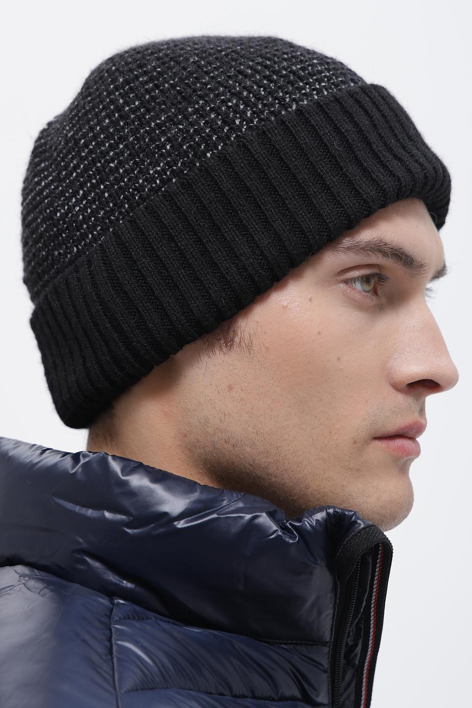 Шапка Marhatter мужская чёрная