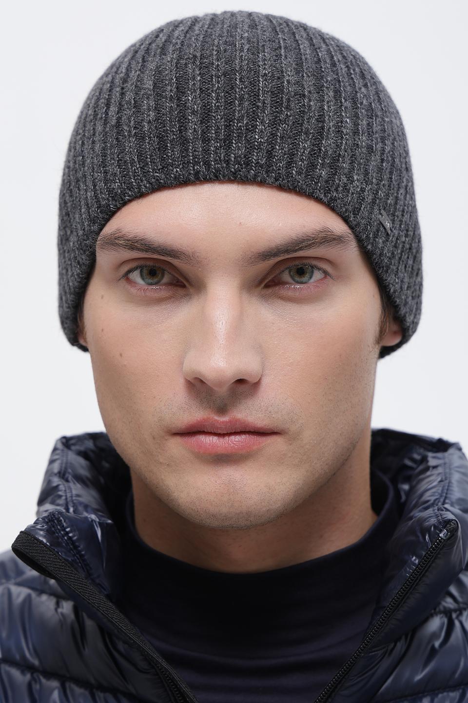 Шапка ADL man серая