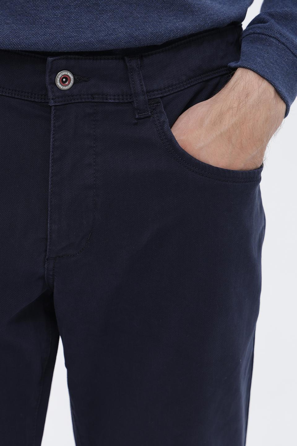 Брюки Hattric классические темно-синие