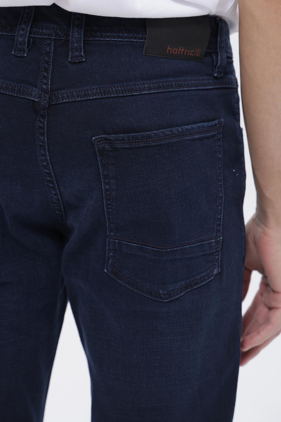 Джинсы Hattric Slim Fit тёмно-синие