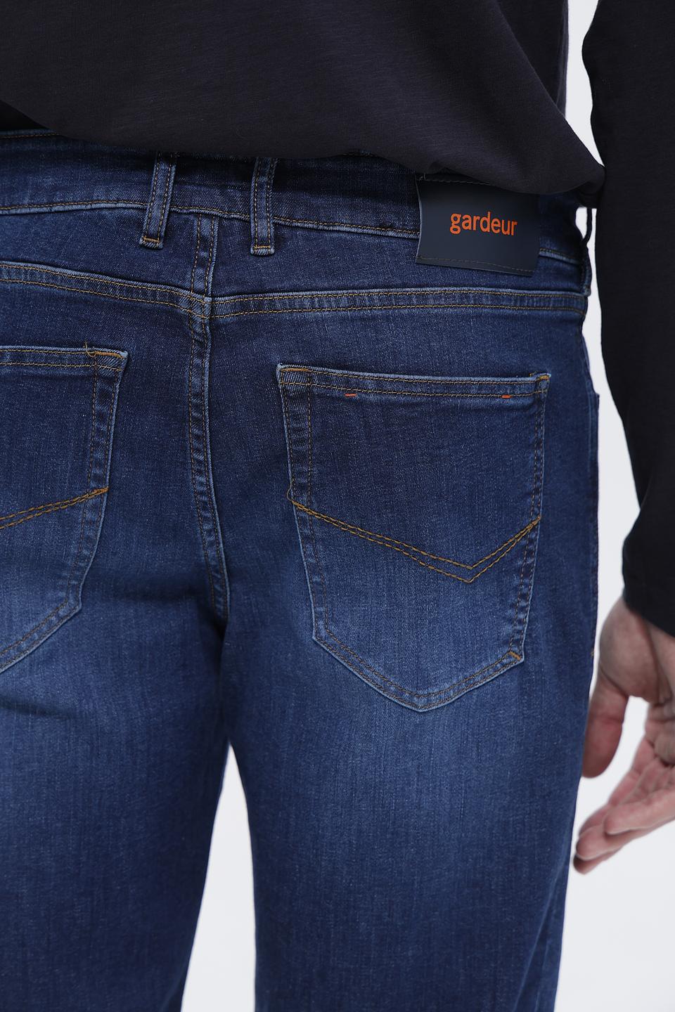 Джинсы Gardeur синие прямые
