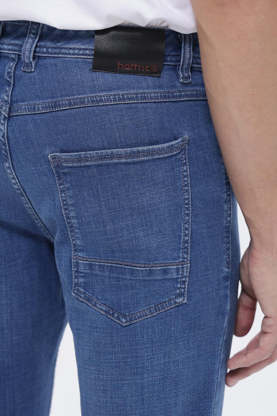 Джинсы Hattric Slim Fit синие