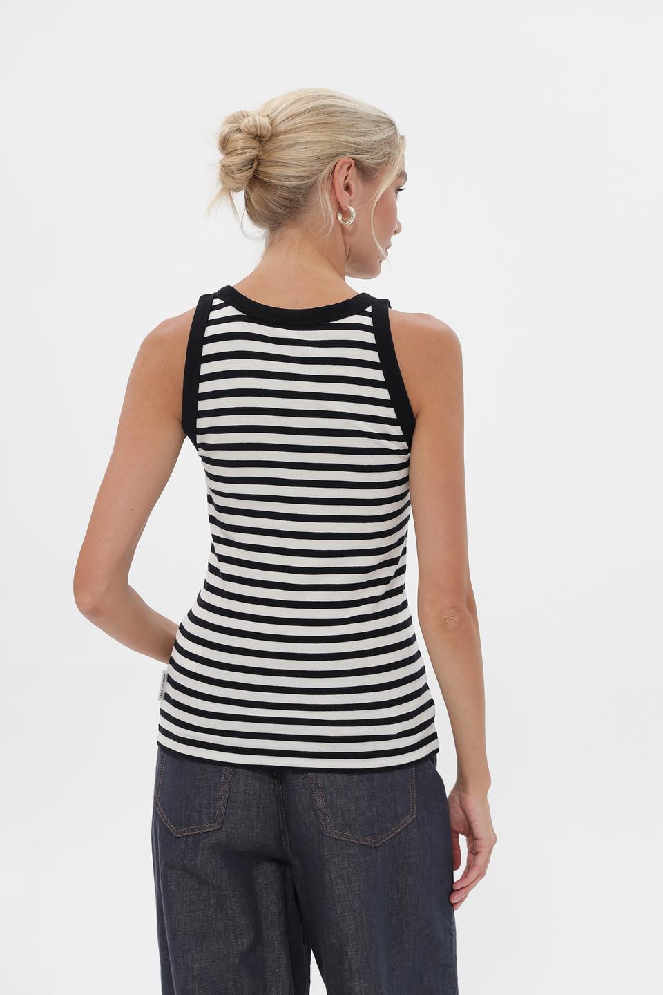 Топ Marc O Polo в полоску