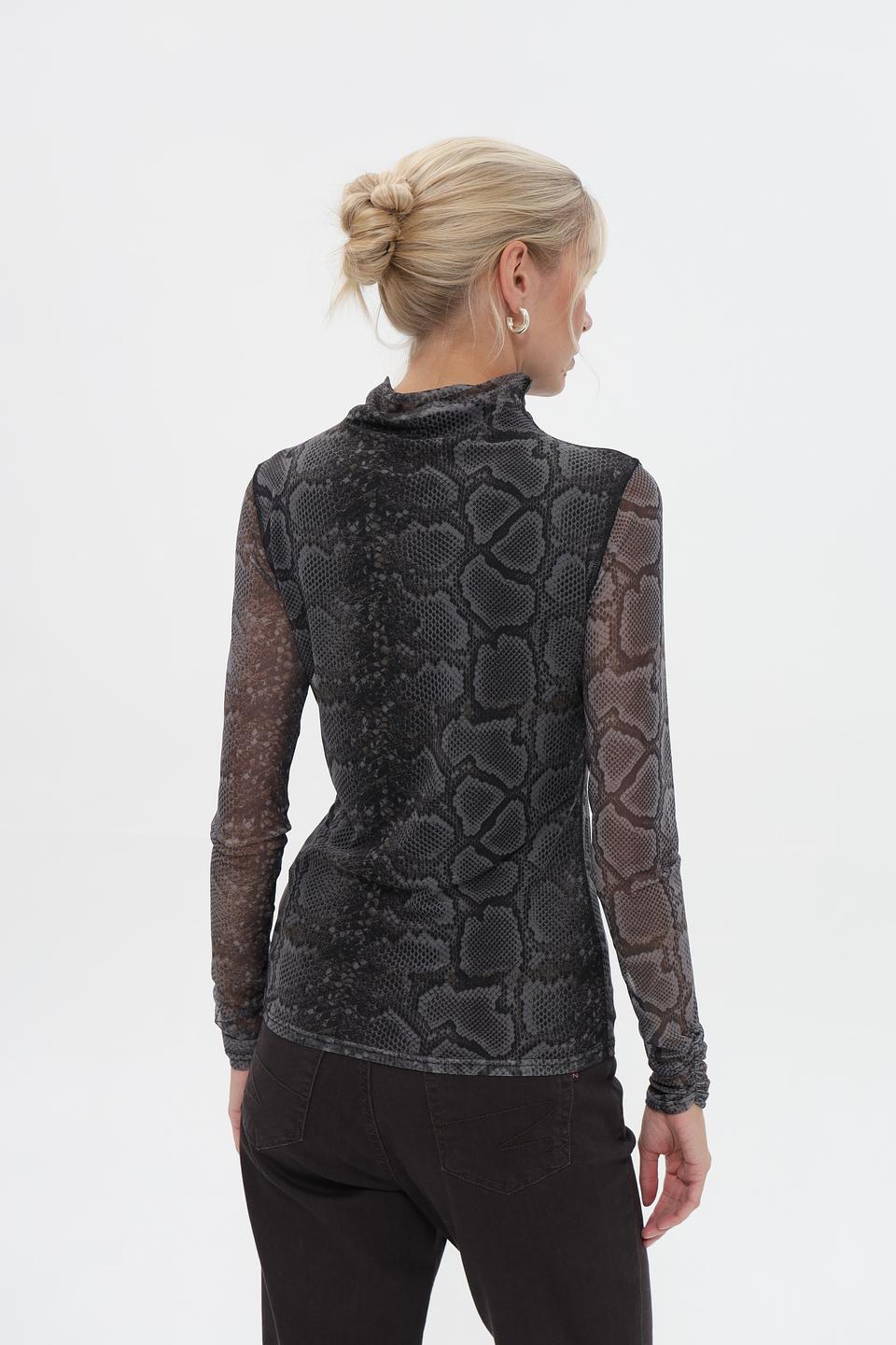 Блузка Catnoir с принтом reptile