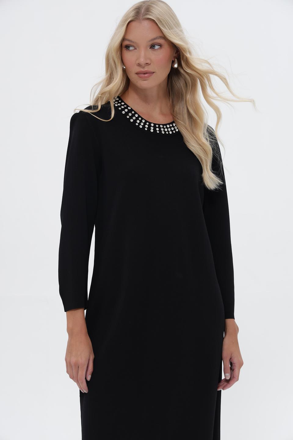 Платье UNQ с жемчужным декором