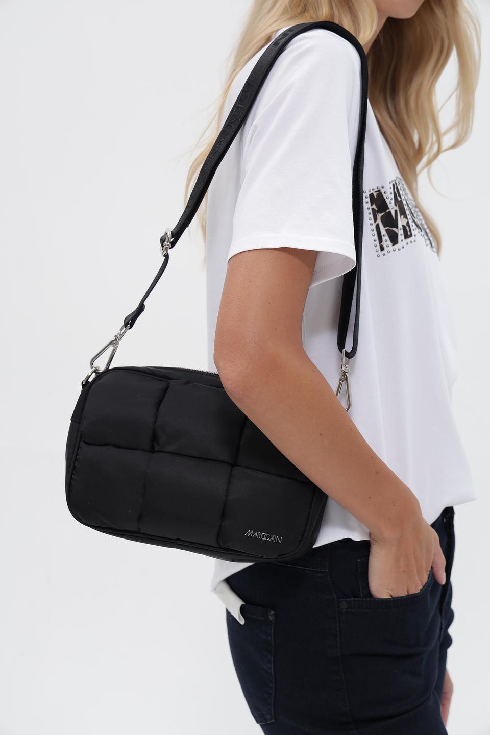 Сумка Marc Cain стеганая черная