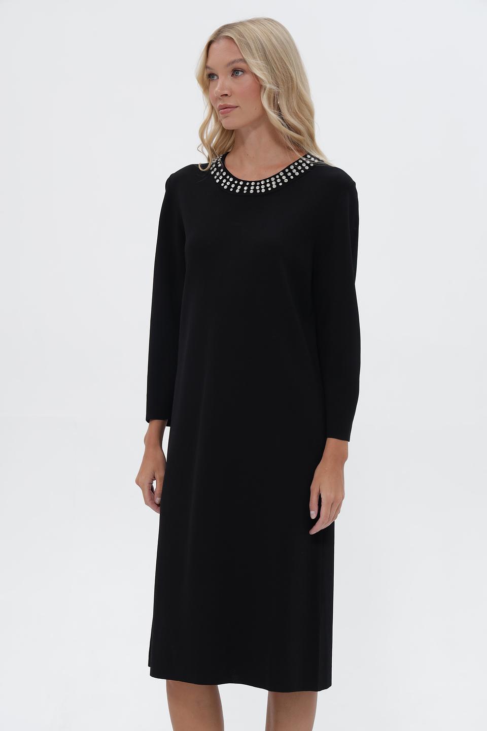 Платье UNQ с жемчужным декором