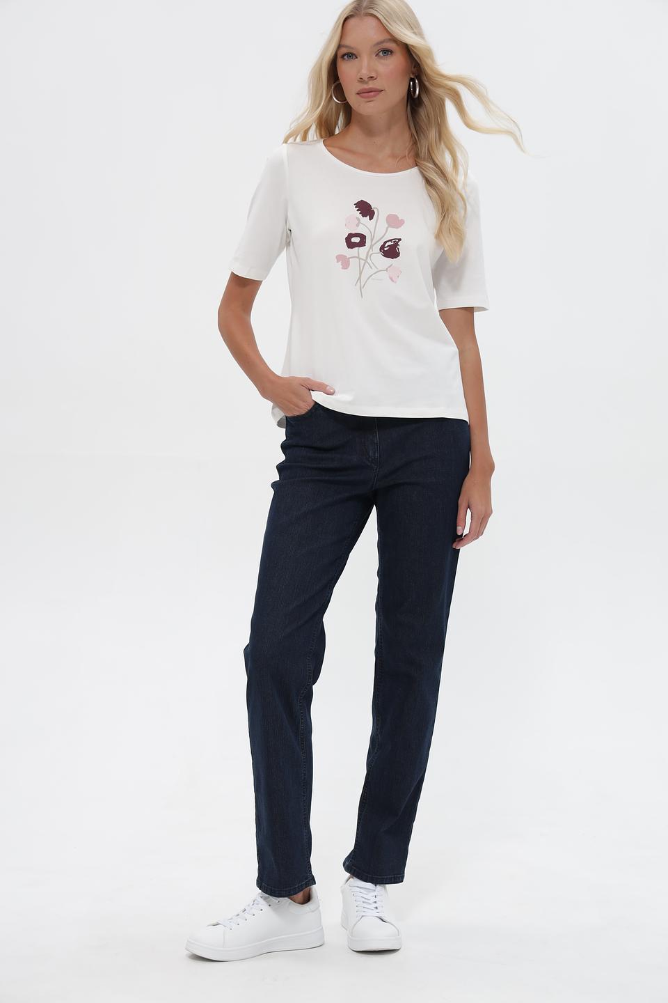 Футболка Tom Tailor с цветочным принтом