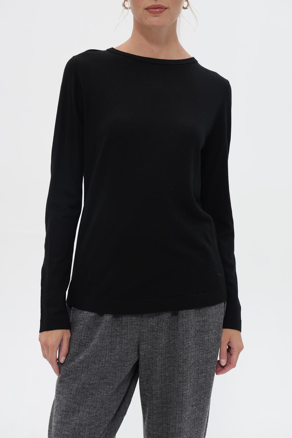 Пуловер UNQ женский черный