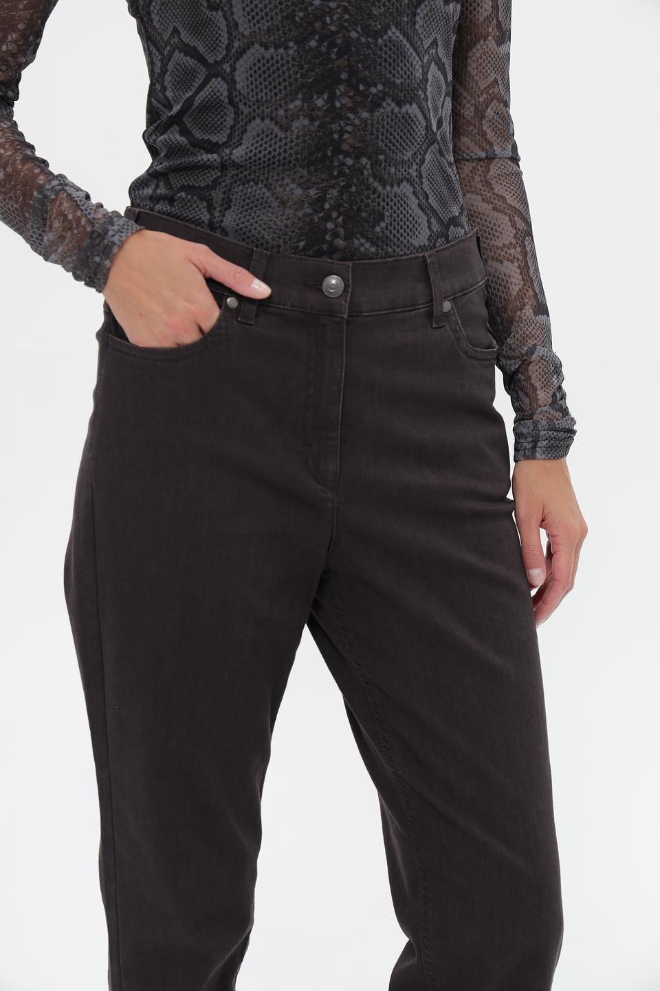 Джинсы ZRS прямые, графит