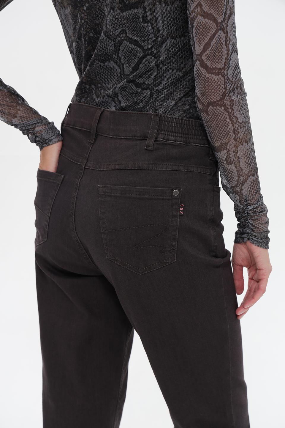 Джинсы ZRS прямые, графит