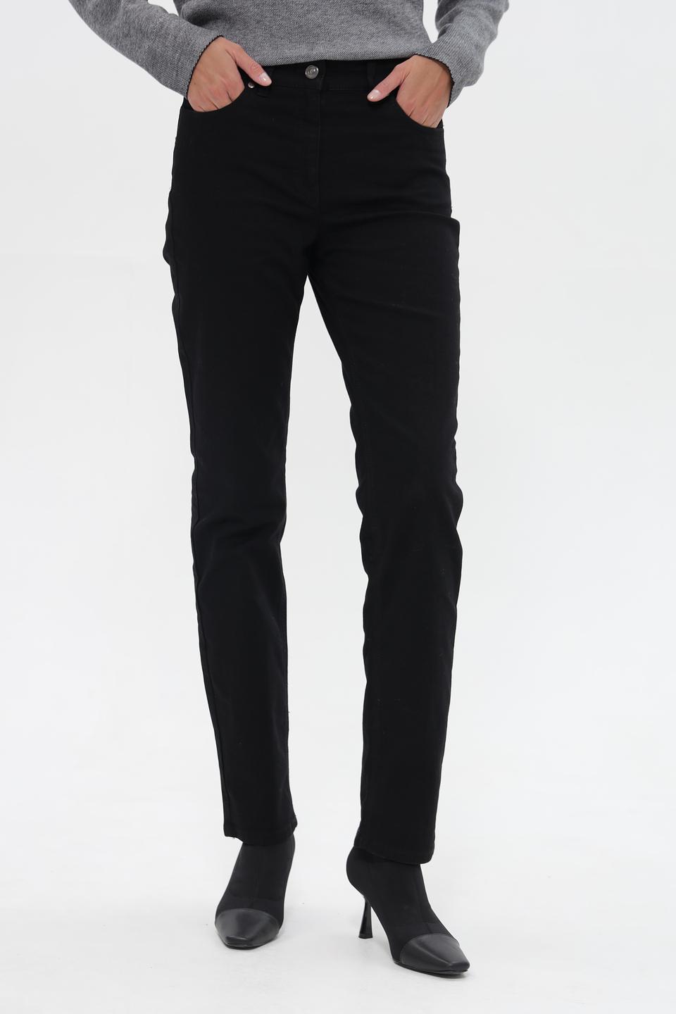 Джинсы ZRS прямые, черные