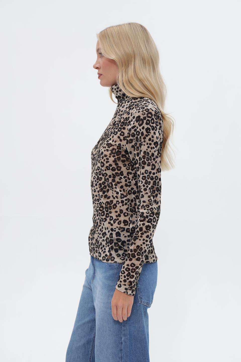 Футболка Marc Cain с леопардовым принтом