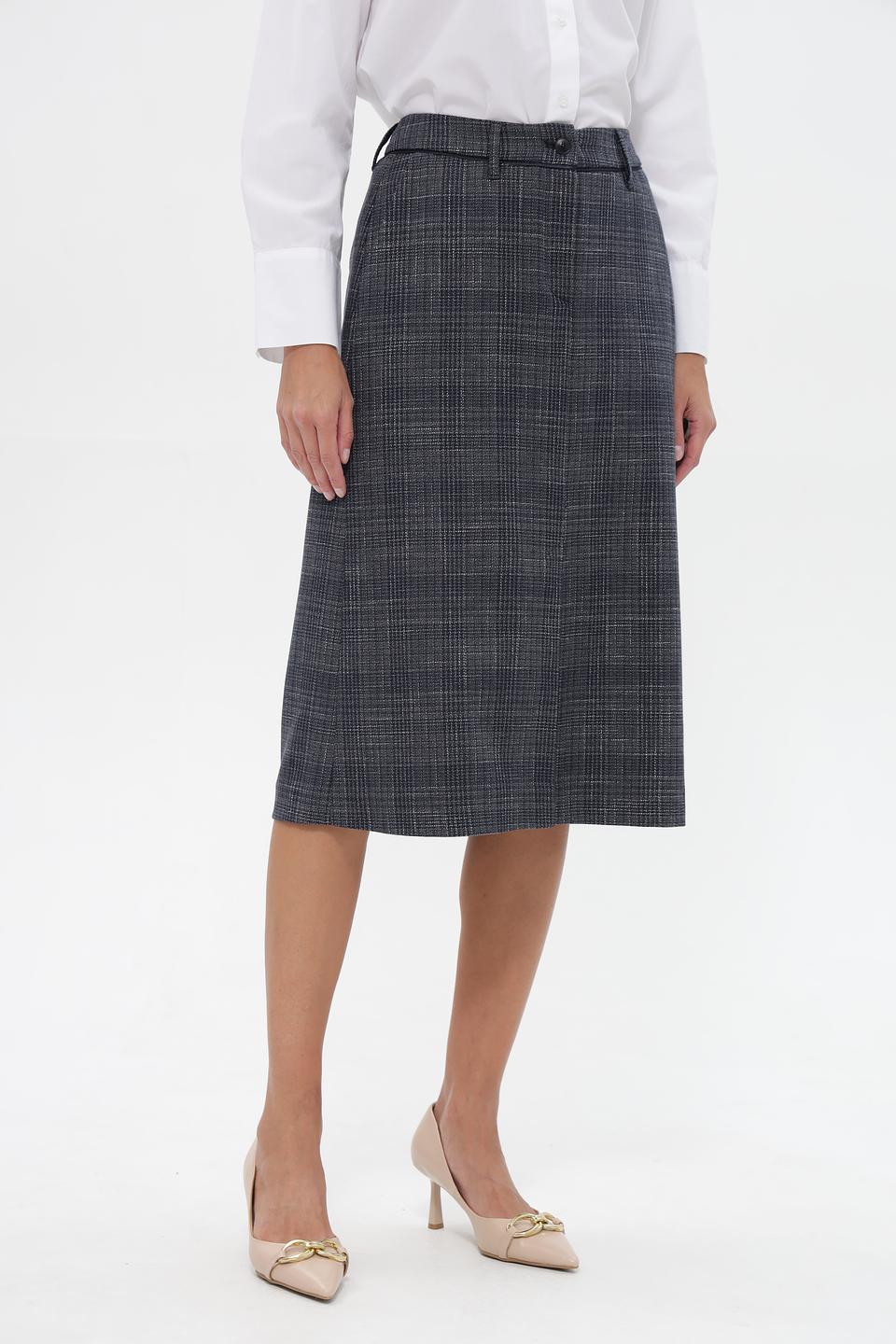 Юбка Gardeur в клетку миди