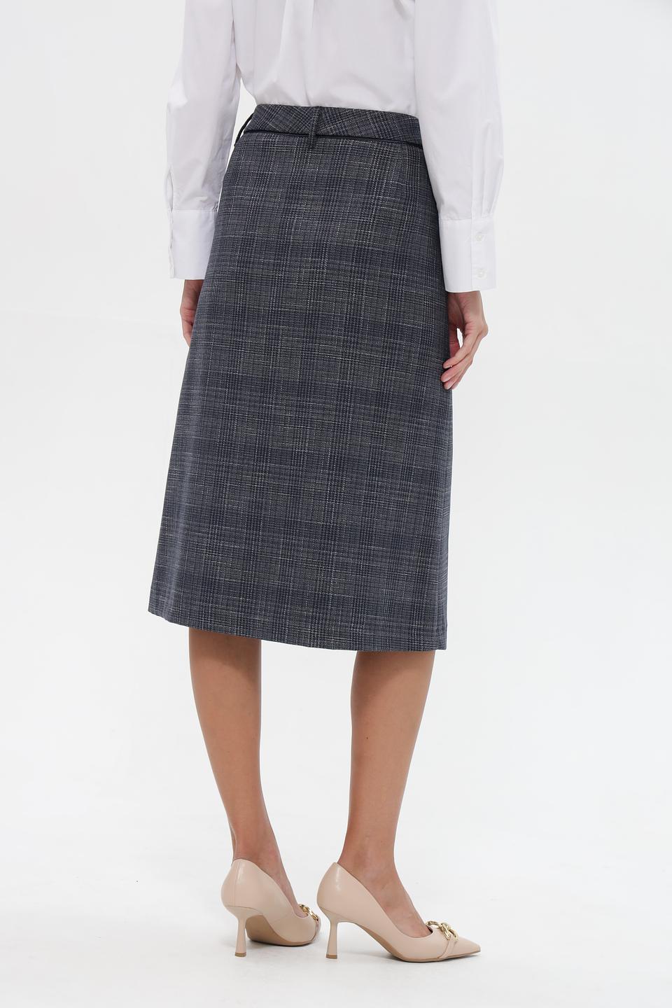 Юбка Gardeur в клетку миди