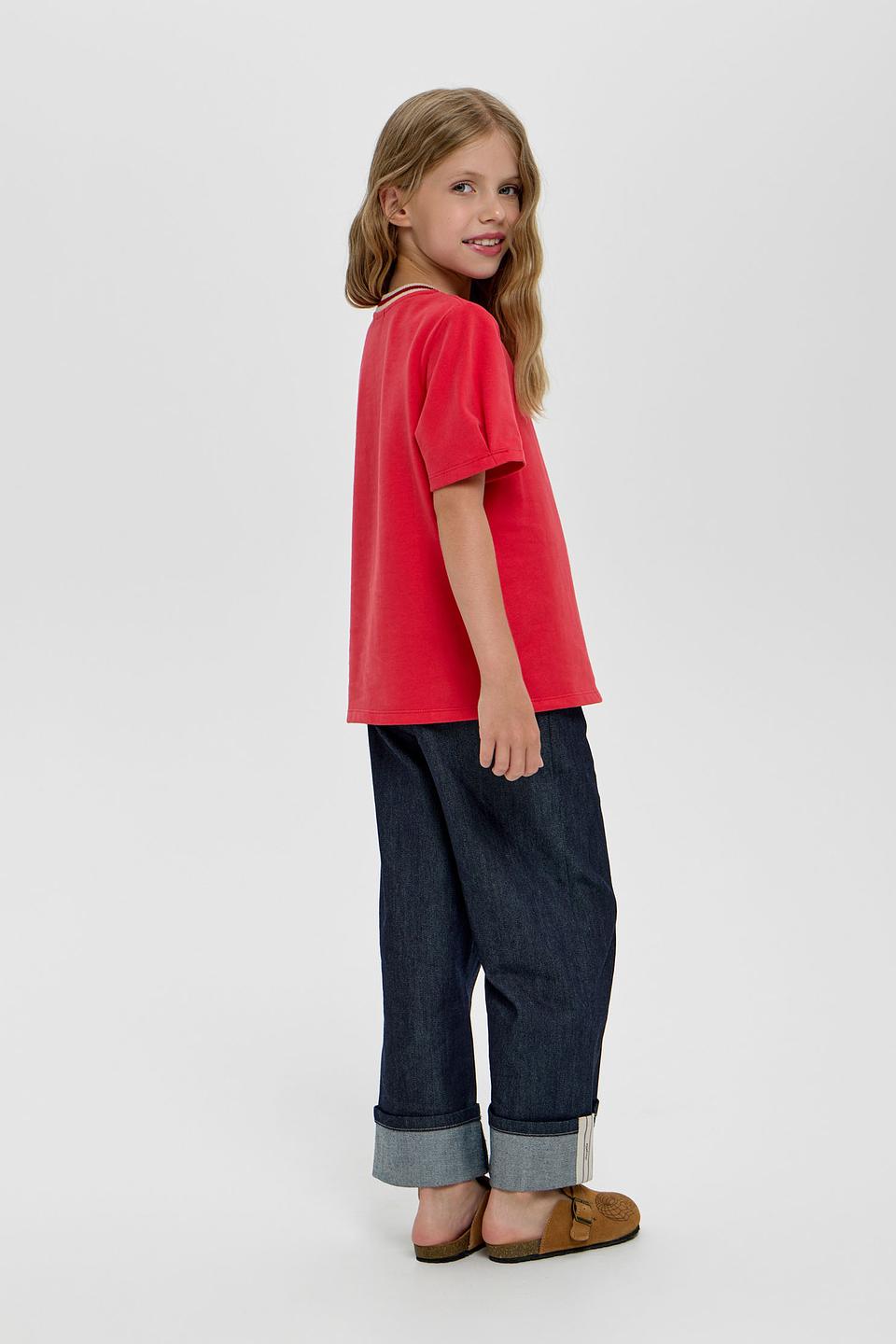 Джинсы Choupette деним с манжетами