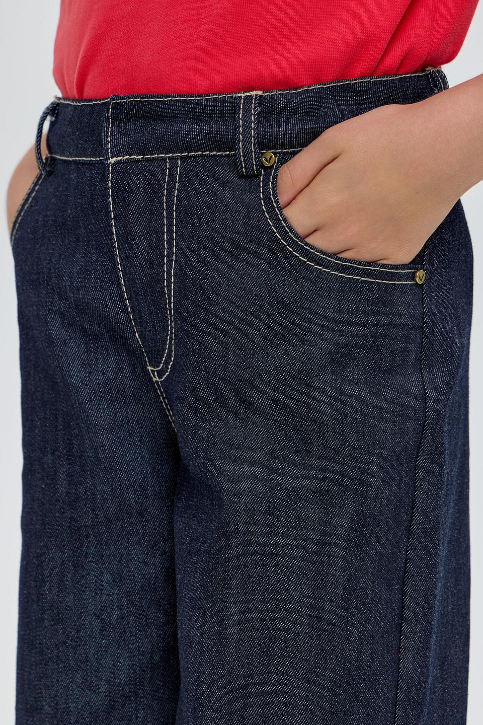 Джинсы Choupette деним с манжетами