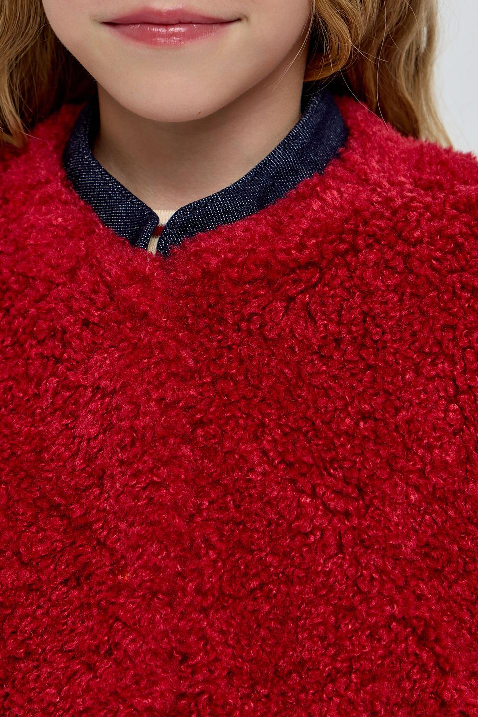 Жилет Choupette дев. бордовый