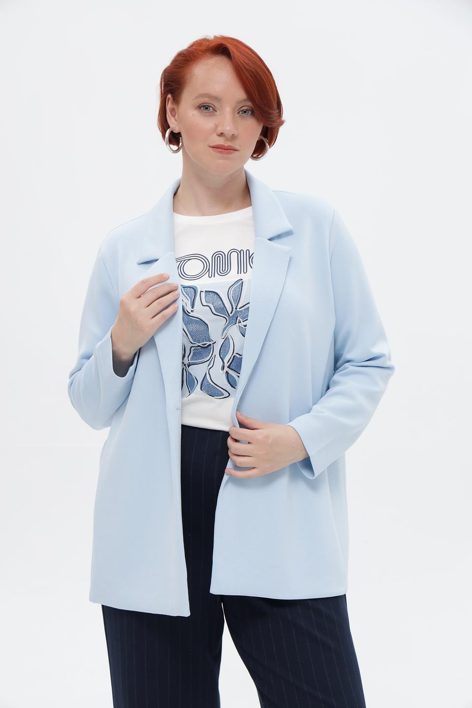 Жакет Via Appia DUE голубой