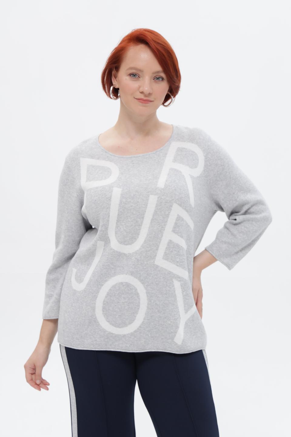 Пуловер Via Appia DUE серый