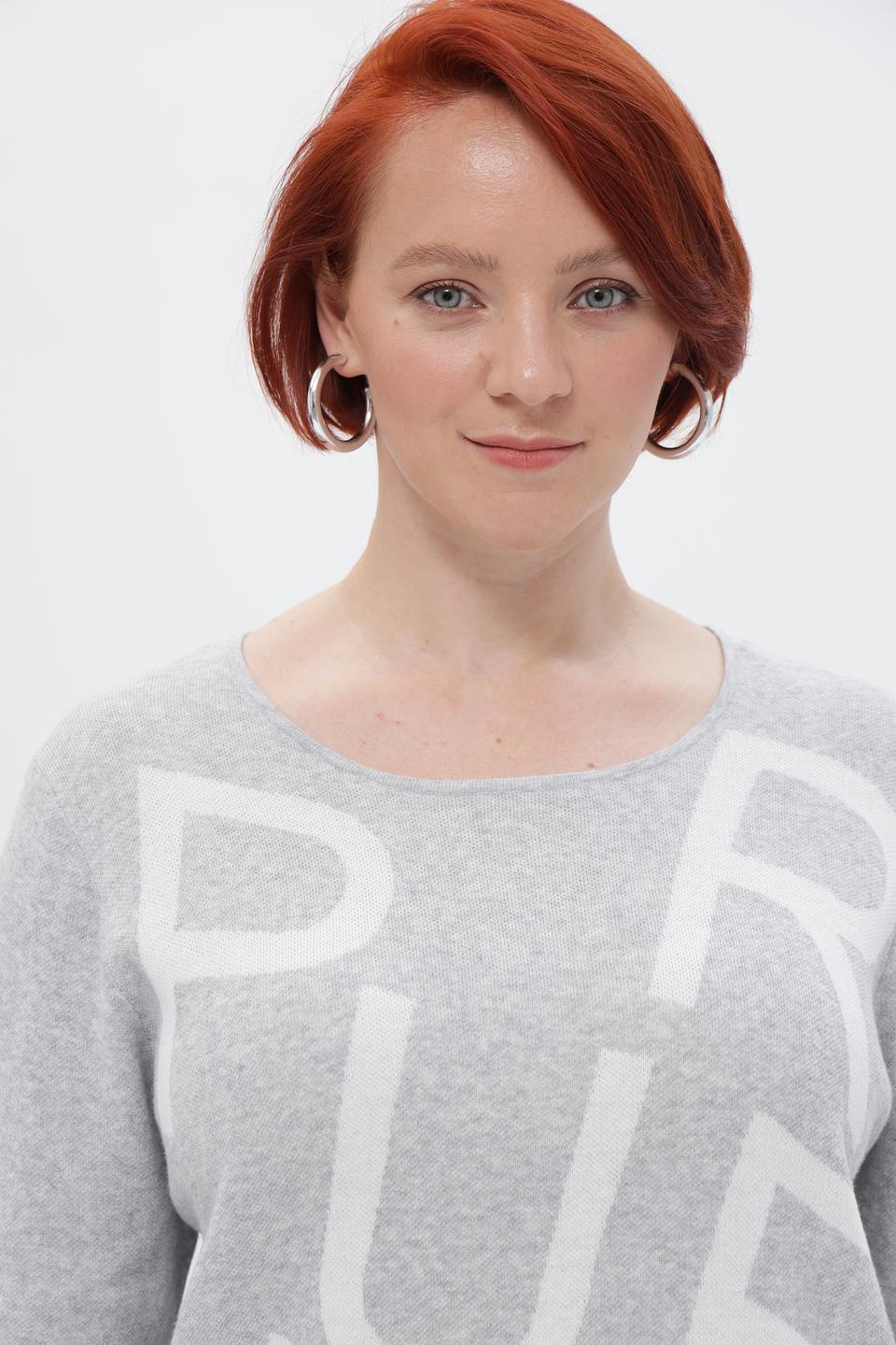 Пуловер Via Appia DUE серый