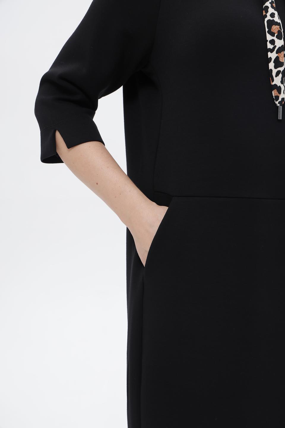 Платье Via Appia с леопардовым декором