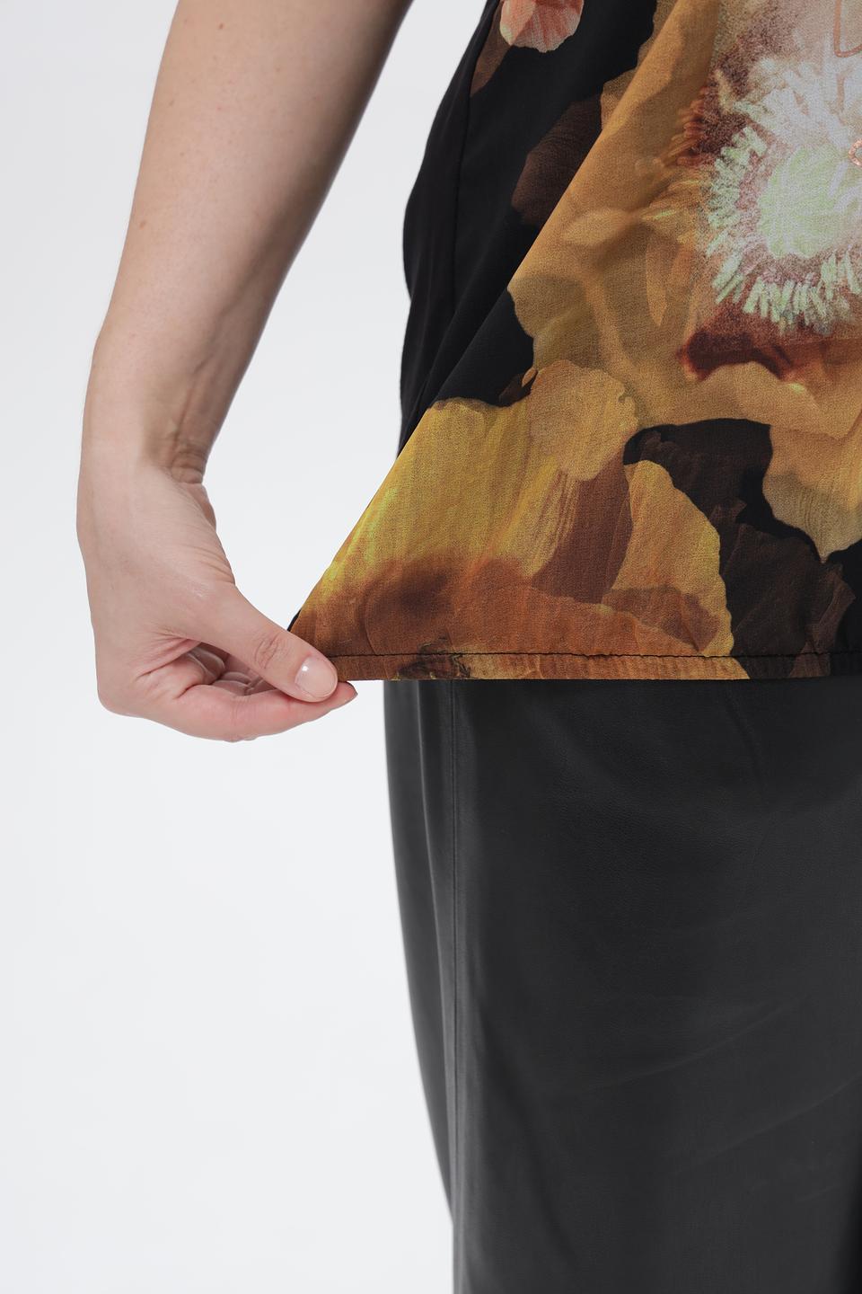 Блузка Via Appia с принтом