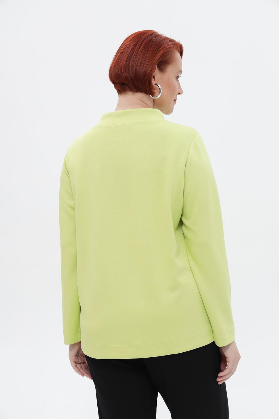 Пуловер Via Appia с тигром, мятный