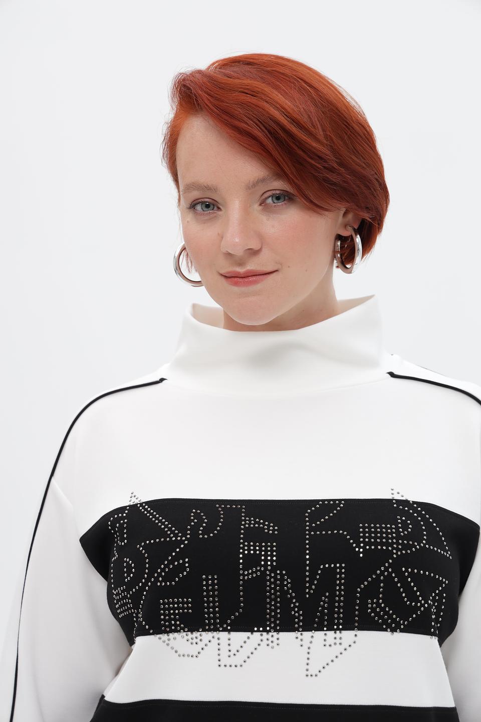 Пуловер Lebek с декором