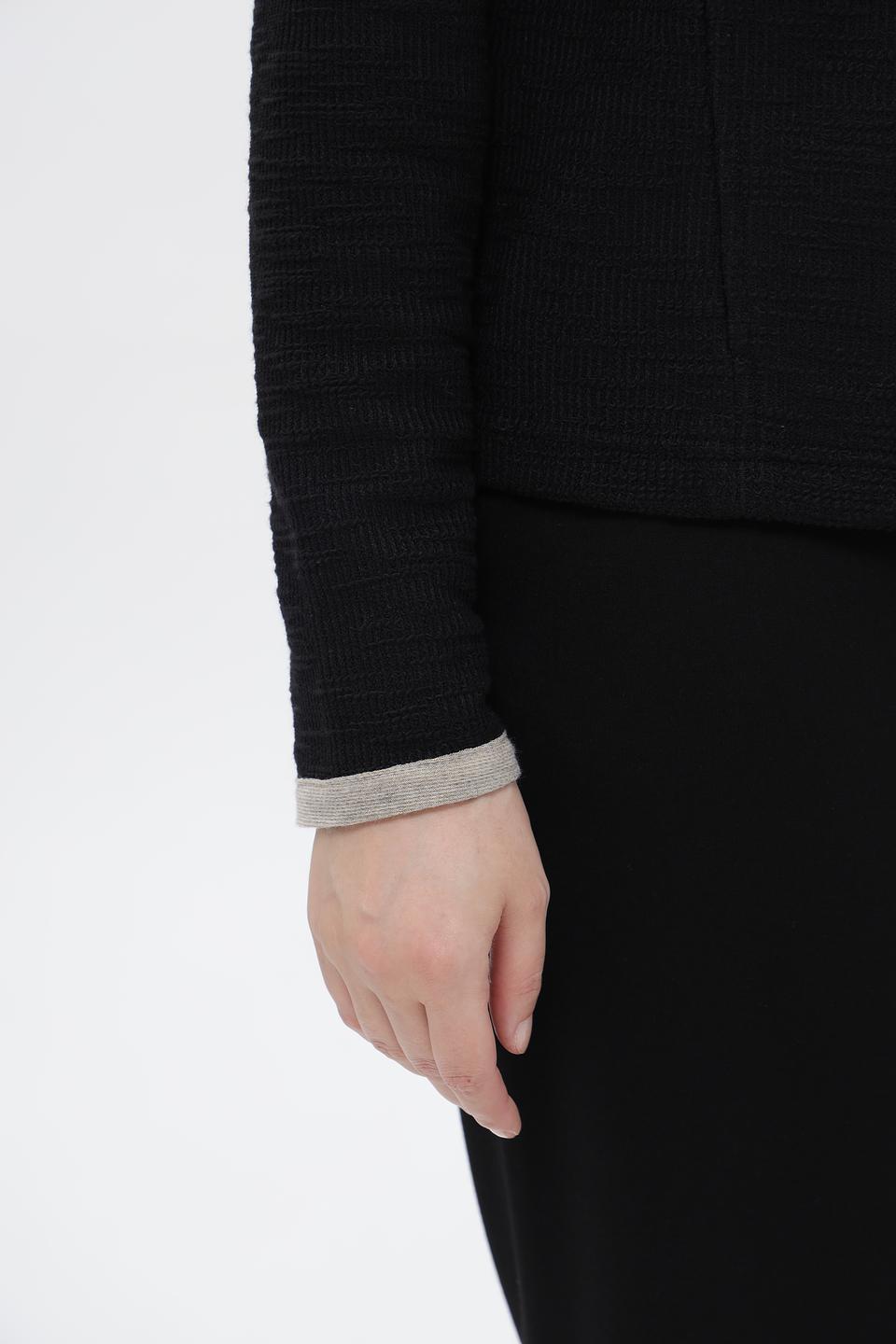 Жакет Rabe collection с контрастной отделкой