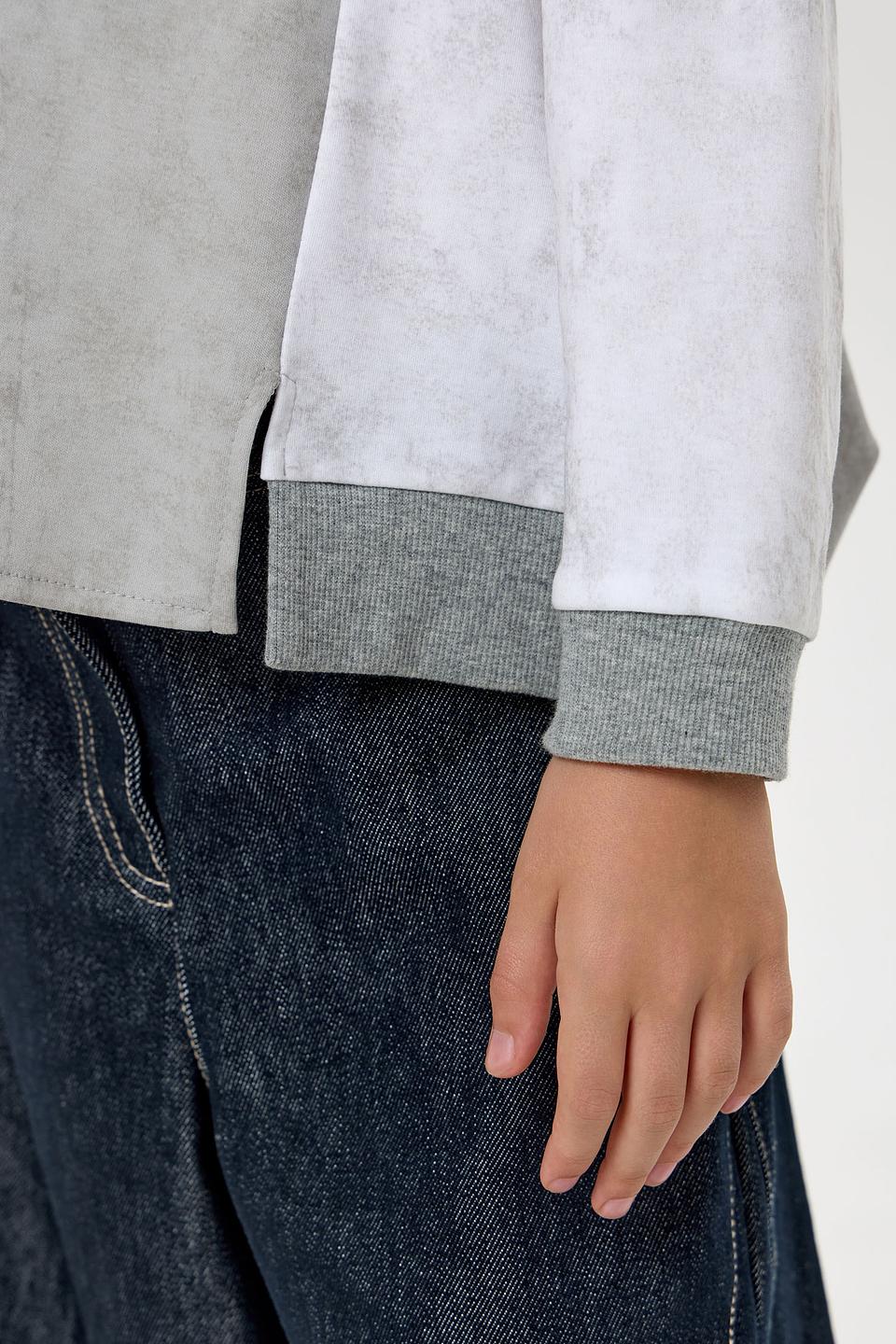 Джемпер Choupette с мишкой серый