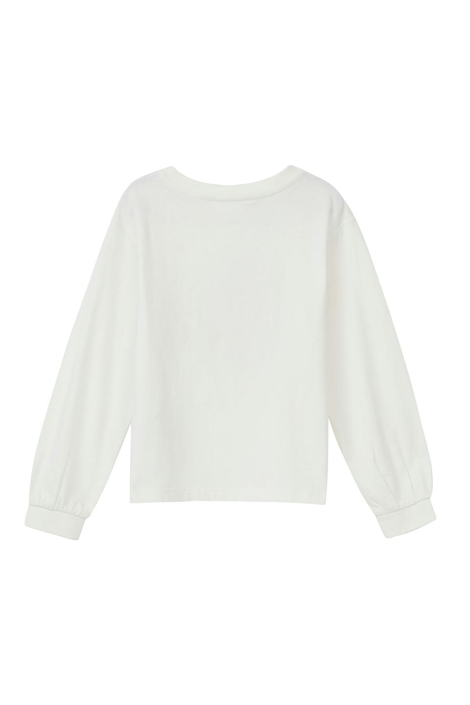 Футболка s.Oliver дев. с котиком белый