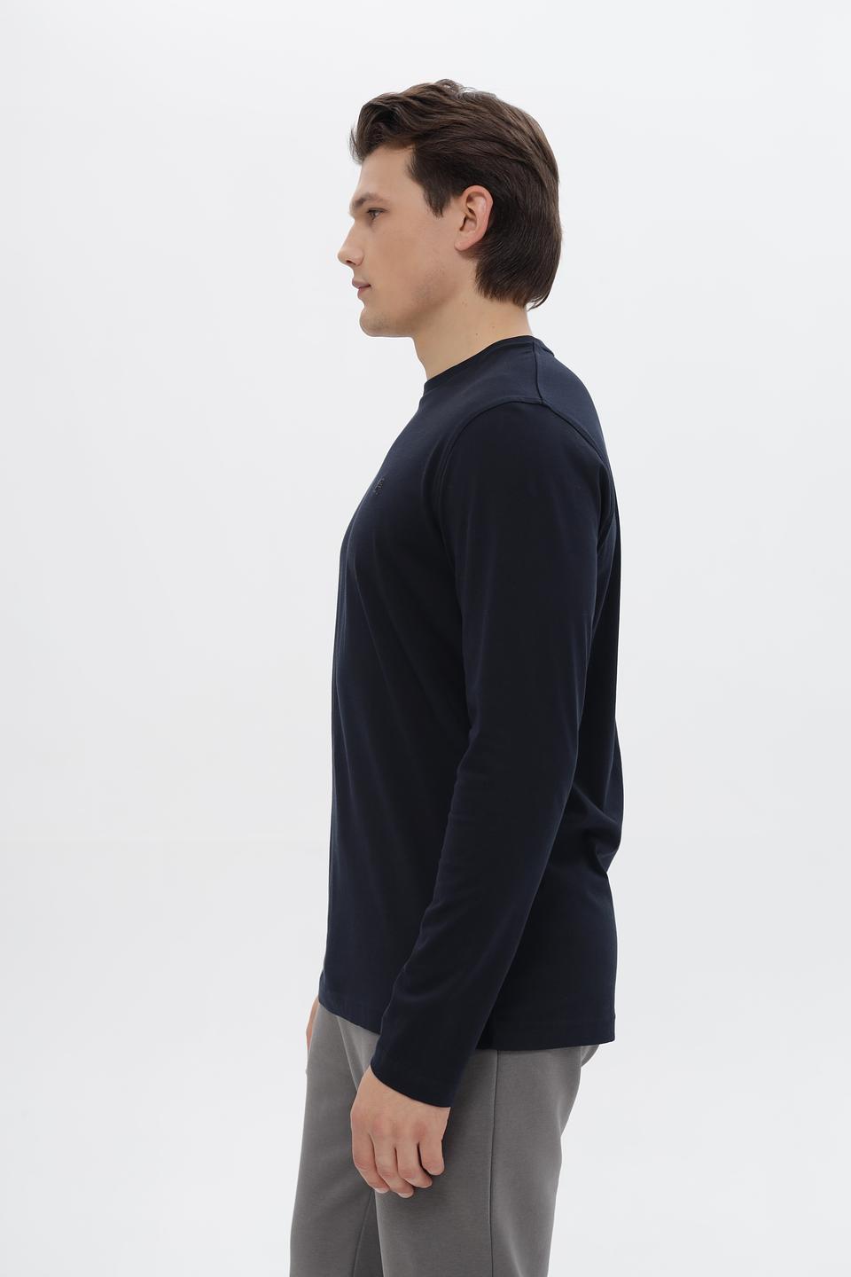 Лонгслив Lerros мужской тёмно-синий