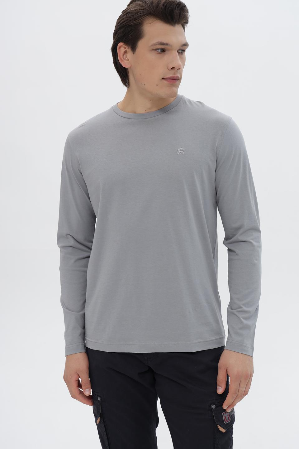 Лонгслив Lerros серый