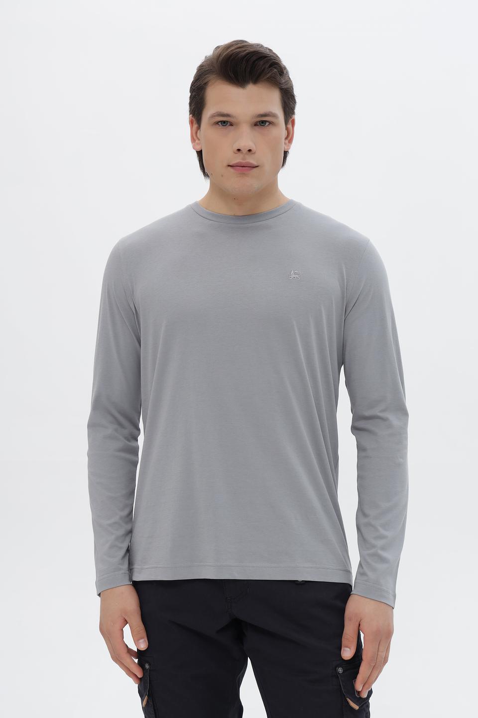 Лонгслив Lerros серый