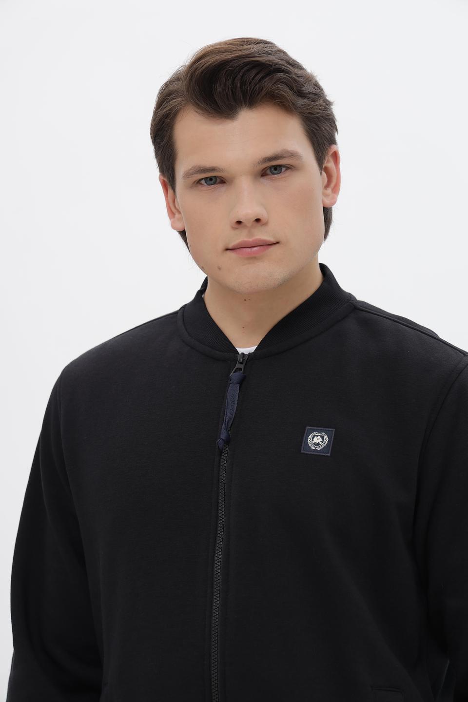 Кардиган Lerros чёрный на молнии