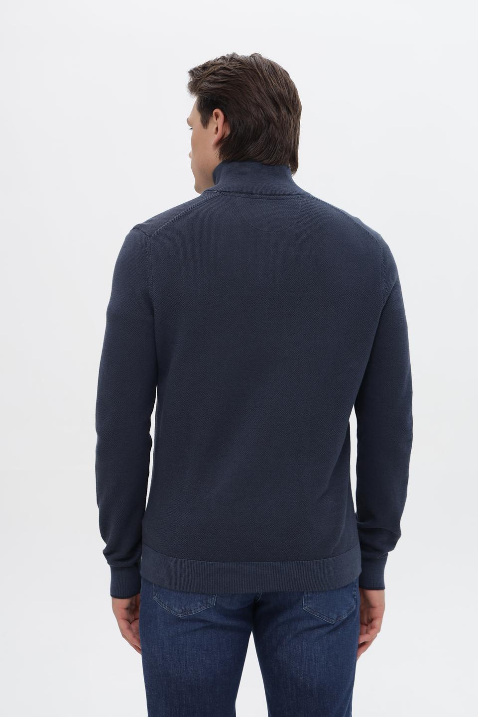 Джемпер Lerros с молнией синий