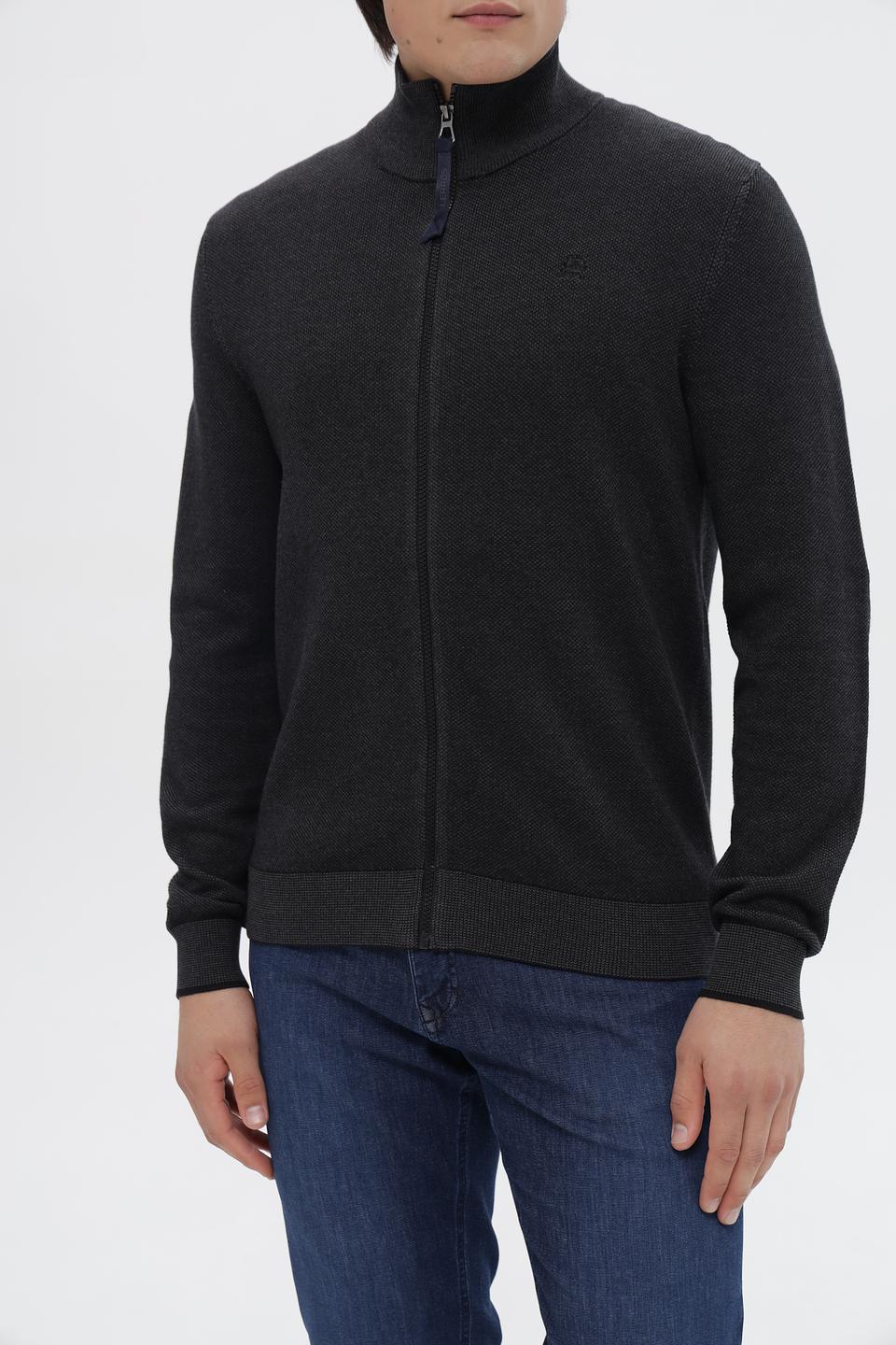 Кардиган Lerros серый на молнии