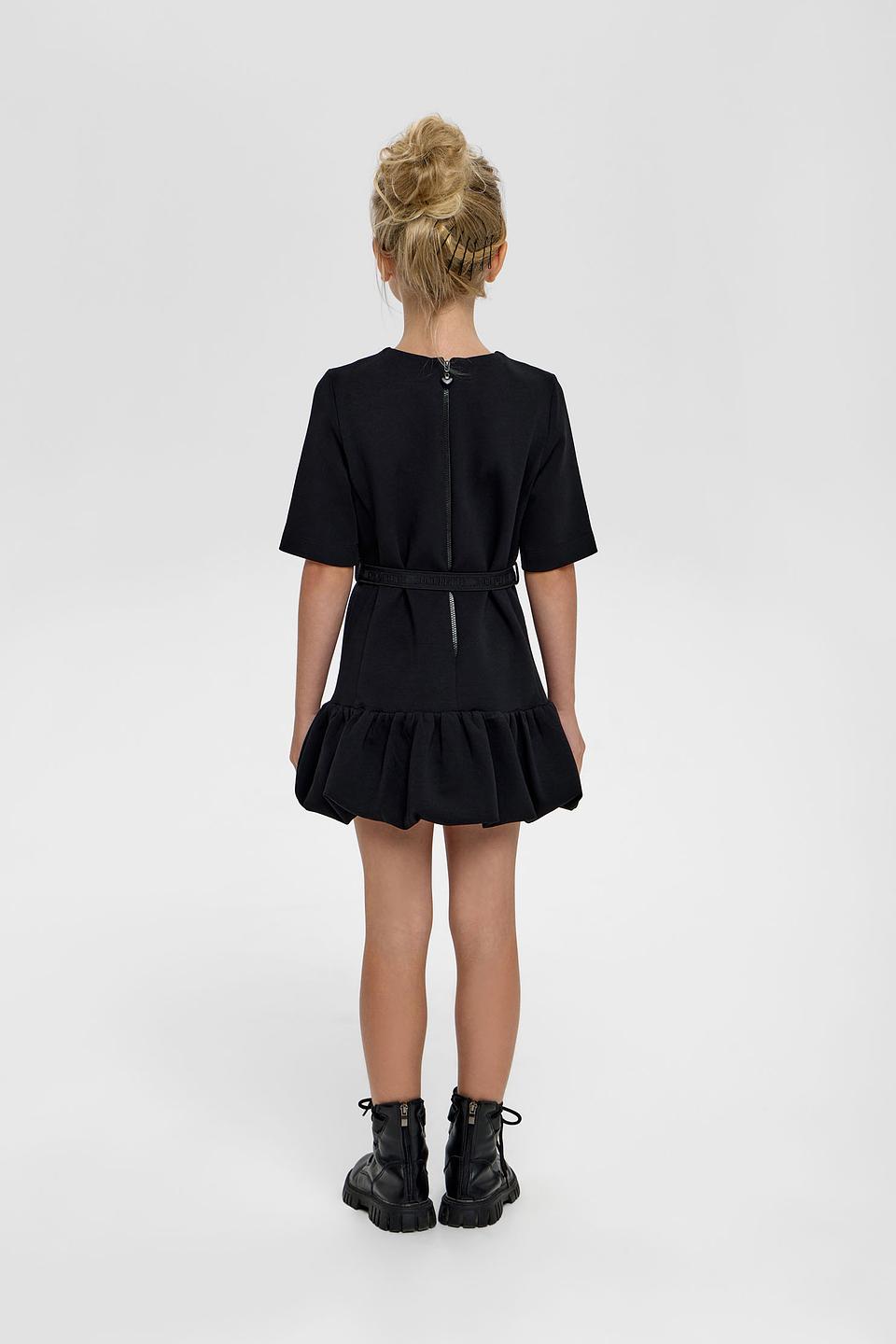 Платье Choupette с котиком, черное