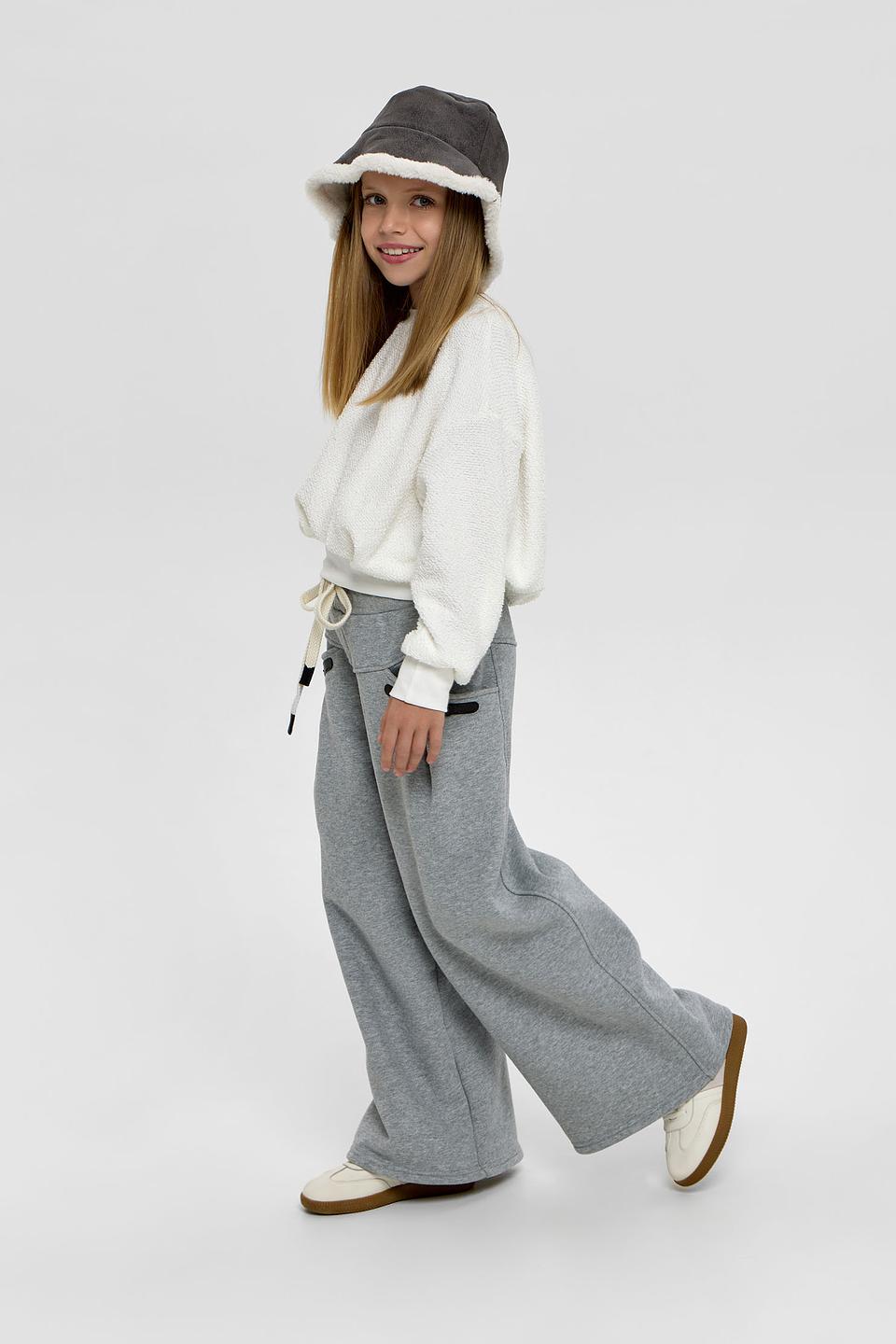 Джемпер Choupette дев. фактурный белый