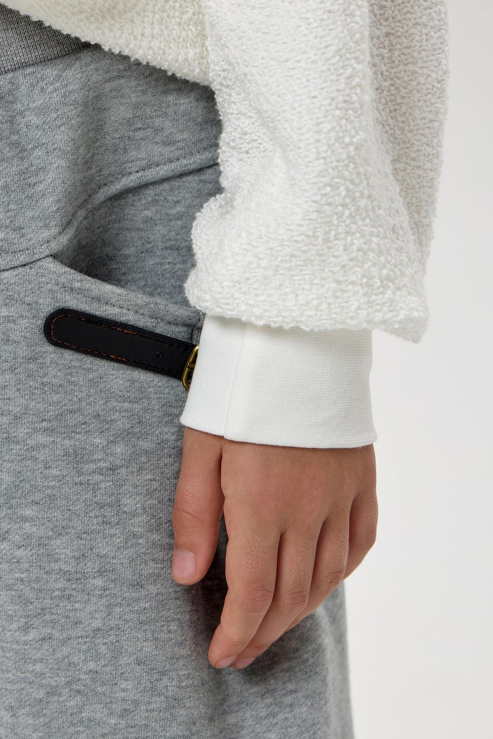 Джемпер Choupette дев. фактурный белый