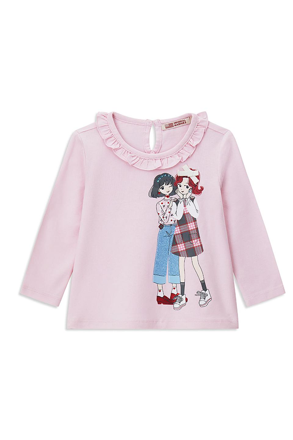 Футболка Original Marines дев. с рюшами